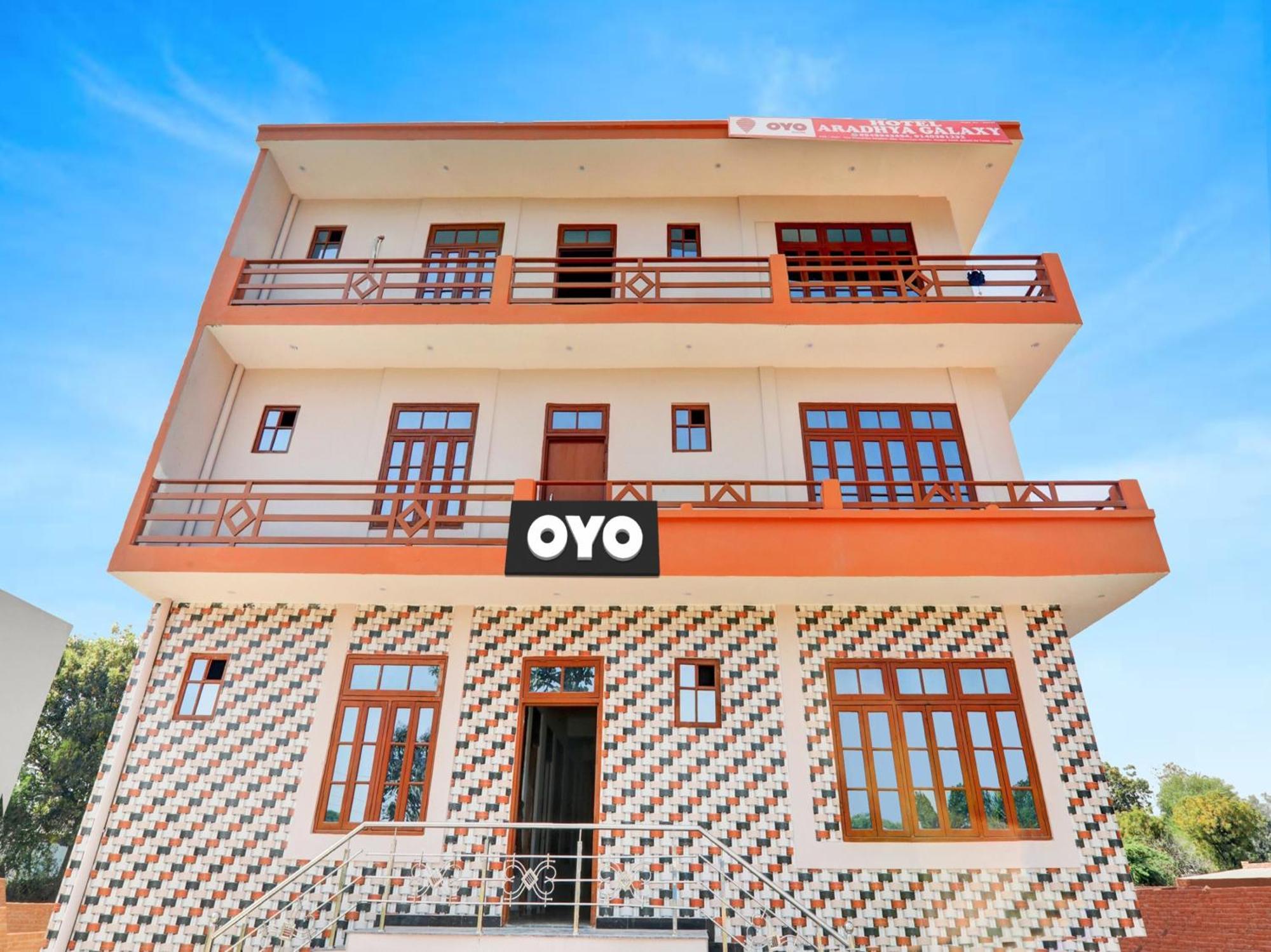 Hotel O Aradhya Galaxy Bhauli Dış mekan fotoğraf